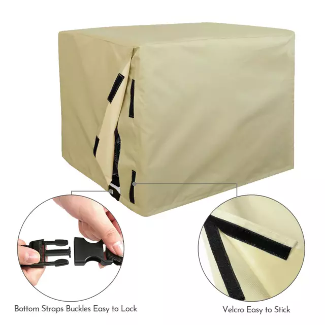 M Waterproof Universal Generator Cover 600D Oxford 32x24x24" for 5000-10000wat