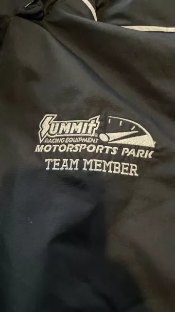 Summit Racing Motorsports Park Team, Member, Windbreaker, Adult M￼ Black. 2