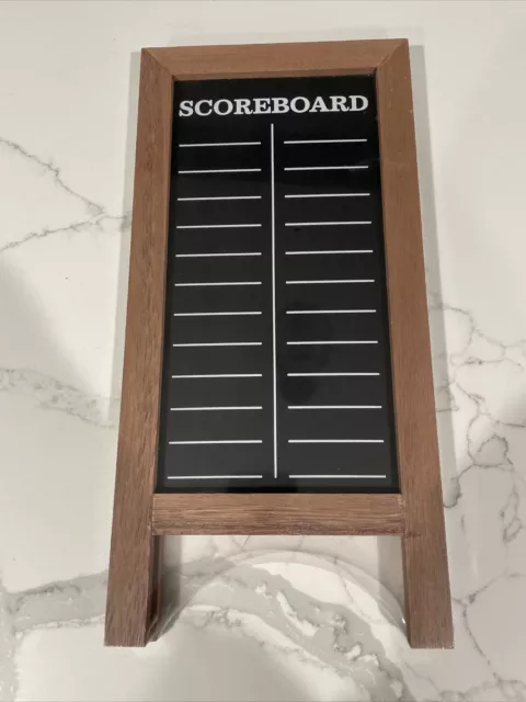 Mini 13.5” X 6.5” Scoreboard Chalkboard NEW