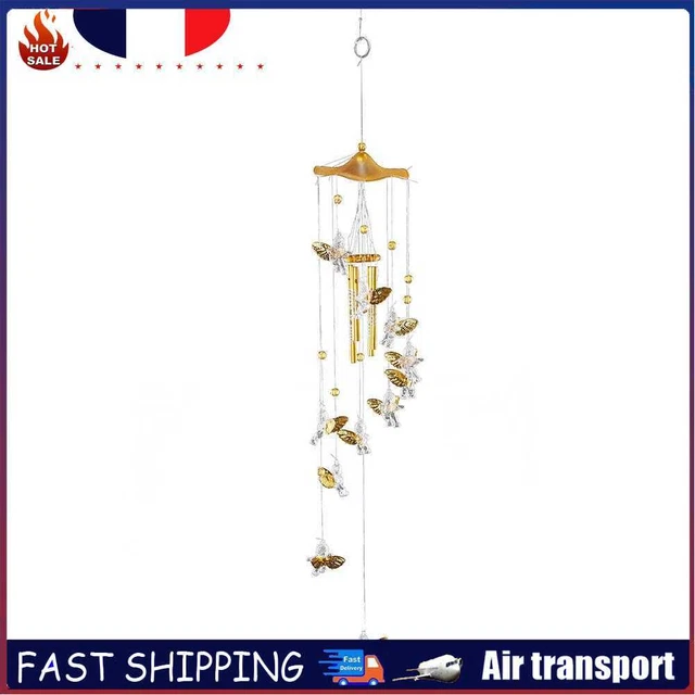 Angel Cupid Creative Bell Wind Chimes Home Yard Garden Hanging Decor