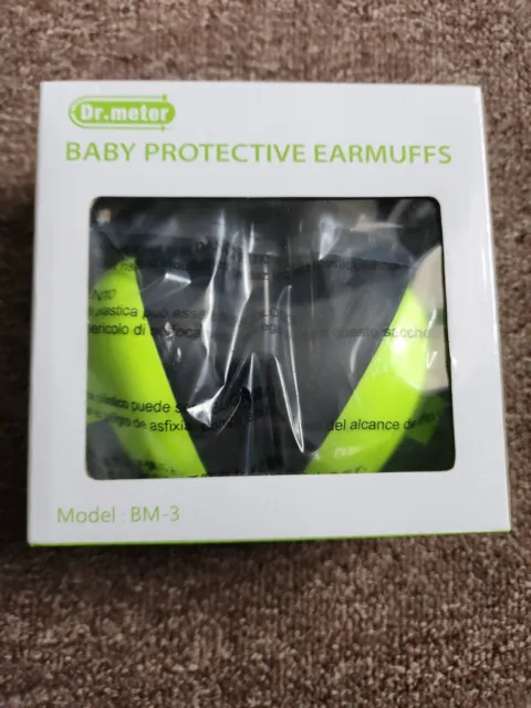 Dr. Meter Baby Protective Earmuffs Model BM-3,  fits infants 0-3 years