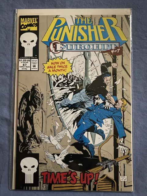 The Punisher Eurohit #4 OF 7 (Marvel Comics, 1992) Time's Up #67 - Comic Book