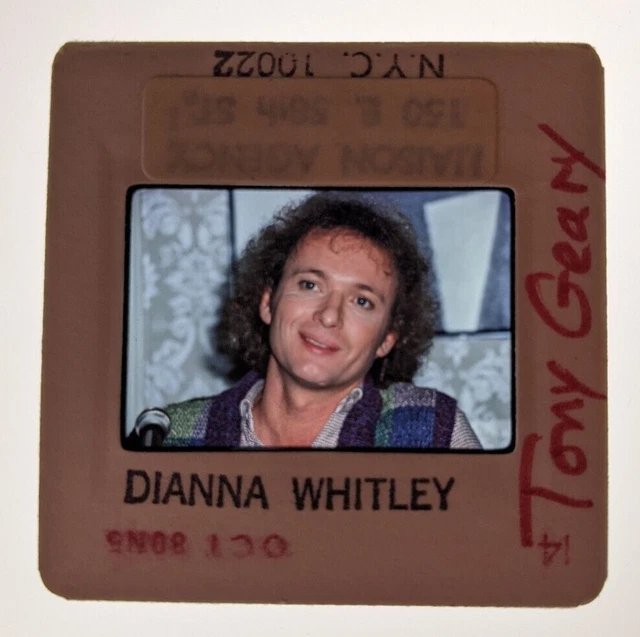 Dw6-418 Anthony Geary Lot (1) 35Mm Orig Slide Via Dianna Whitley