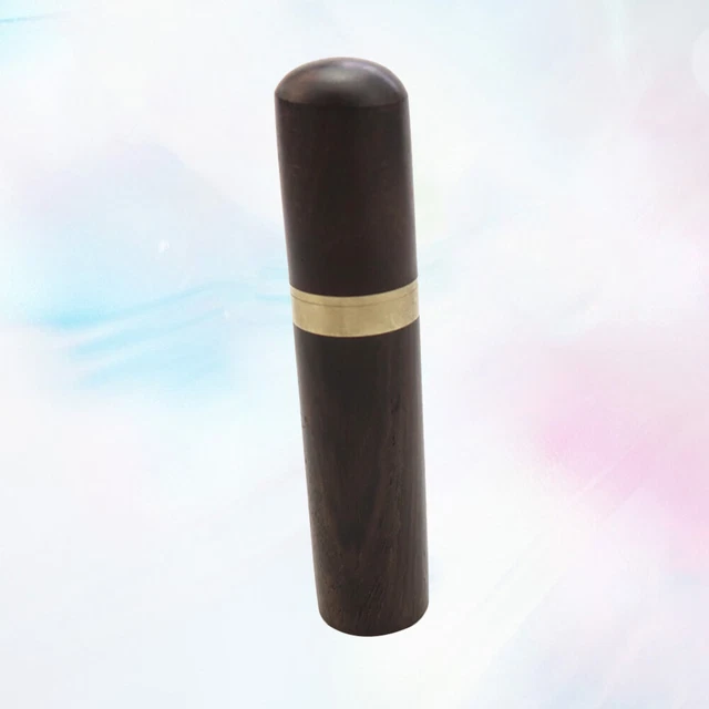 Contenedor de fieltro de madera bordado herramientas de coser portátiles