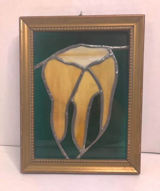 Hand Made Stained Glass Artwork by Artist Lynn Hendrix Made in 1980