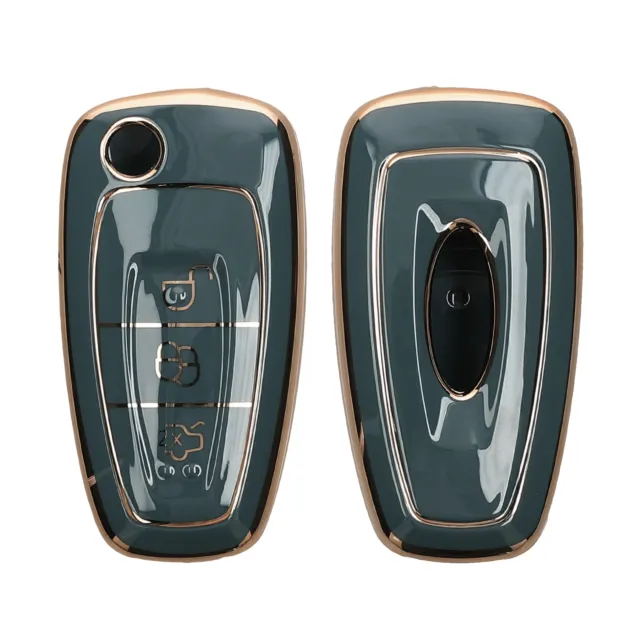 Hülle für Ford Autoschlüssel Silikon Schutzhülle Schlüssel Case Cover