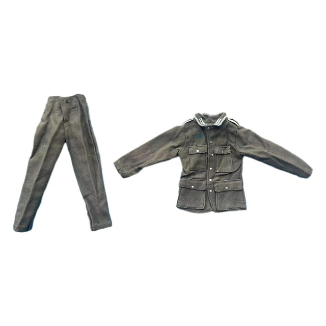 Vêtements 1/6 Pour Figurine D'Action - Sous-vêtement En Cuir Noir, Échelle 1/6 (12")