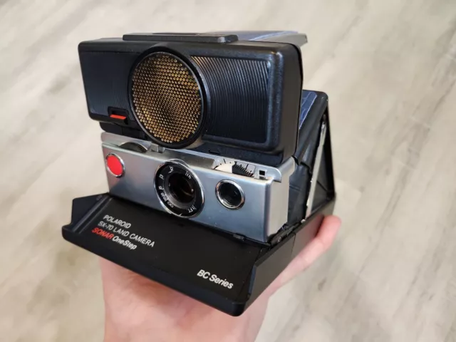 Sonar Polaroid SX-70 serie BC, ¡totalmente probado y funcionando!