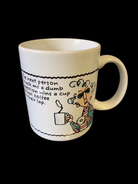 Hallmark Shoebox Greetings Maxine Ceramic Coffee Mug Funny Novelty Humor