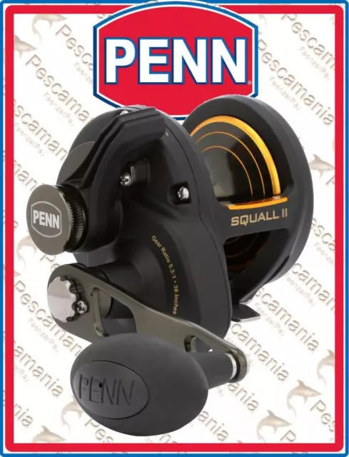 PENN Squall® II 30 Lever Drag moulinet Big Game