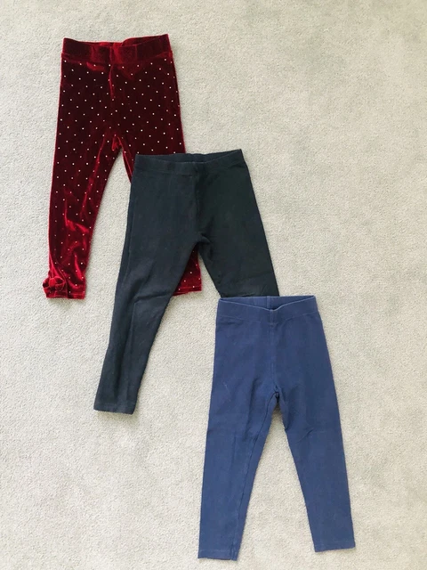 ❤️Huge Bundle Of Girls Leggings Age 3-4 Years X17 Pairs❤️ 5