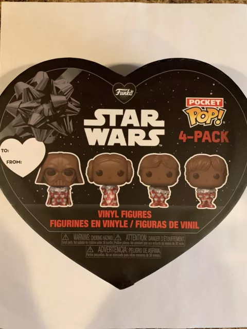 Funko Pocket Pop!: Star Wars - Darth Vader / Princess Leia / Han Solo / Luke...
