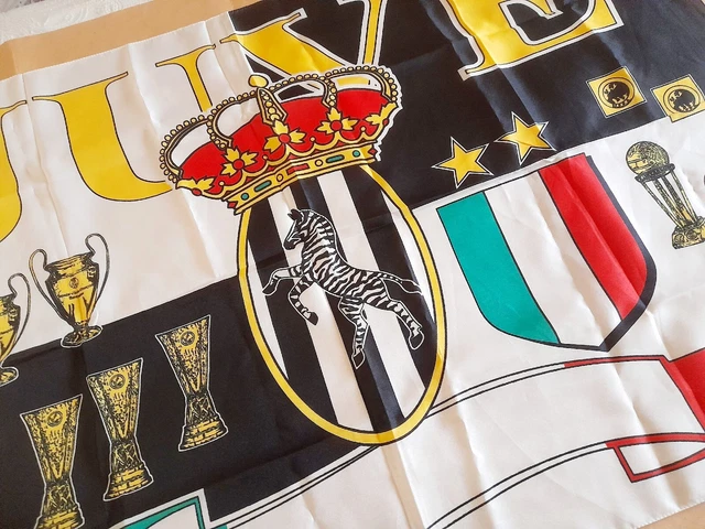 bandiera Juventus vintage anni 80 - Collezionismo In vendita a Varese