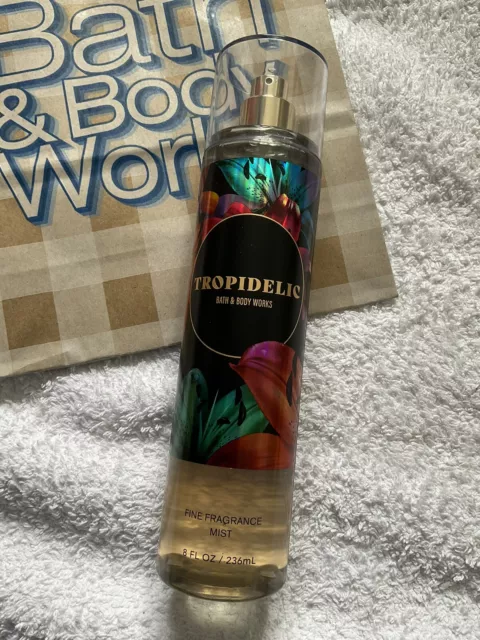 Bath & Body Works TROPIDELIC Fine Fragrance Mist. 236ml. *BRAND NEW*.