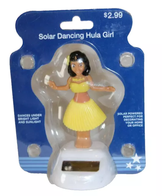 NEW in Package Solar Hawaiian Hawaii Dancing Hula Girl Motion Car Dashboard #11