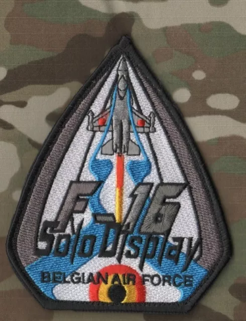 Belge Air Force Solo Affichage Équipe Patch : Baf F-16