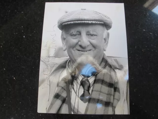 Signed Brian Johnston Photo