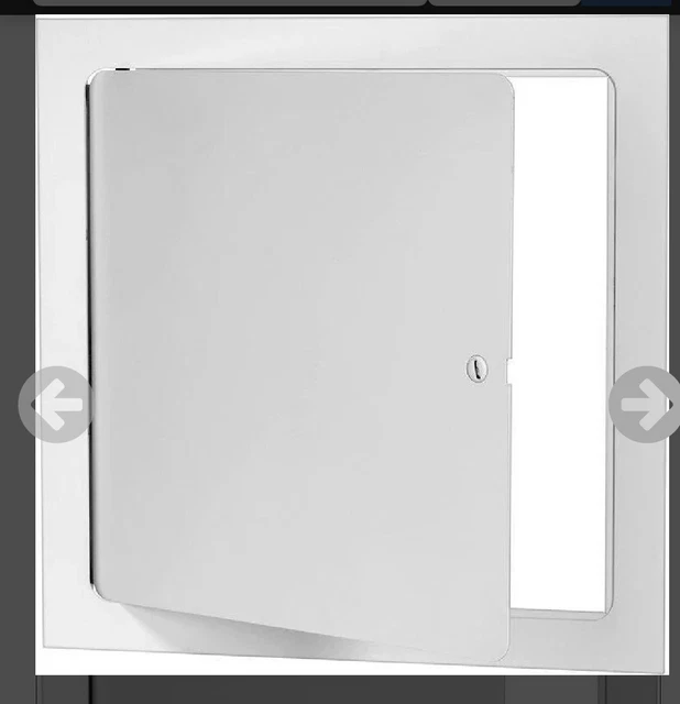 Premier 5000 Series Commercial Grade Steel Access Door 24" X 24"  White U1L