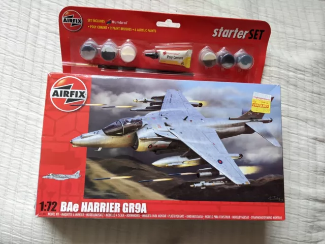 Airfix A55300A 1:72 BAe Harrier GR.9 Starter Set