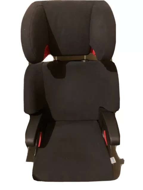 Clek Oobr High Back Booster Car Seat with Recline and Rigid Latch, Black