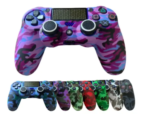 PS4 Silicone Rubber Skin - Graffiti Protective Playstation 4 Controller Cover