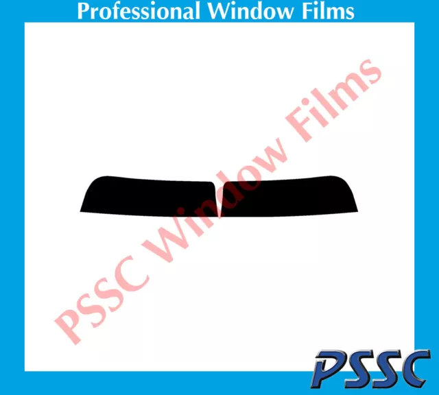 PSSC Pre Cut Sun Strip Car Window Films - BMW 3 Series 4 Door 2011 to 2016