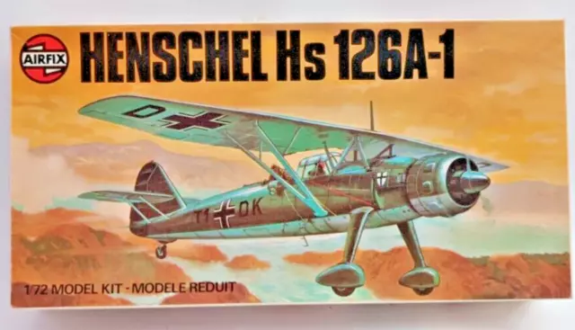 Henschel Hs 126 A-1 AIRFIX 03028-7 scala 1:72 scala 1/72