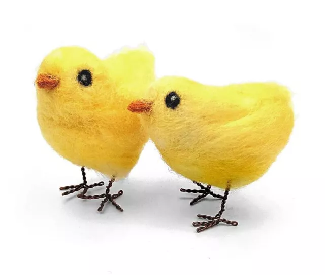 Kit de fieltro de agujas ""Chirpy Chicks"" The Crafty Kit Company