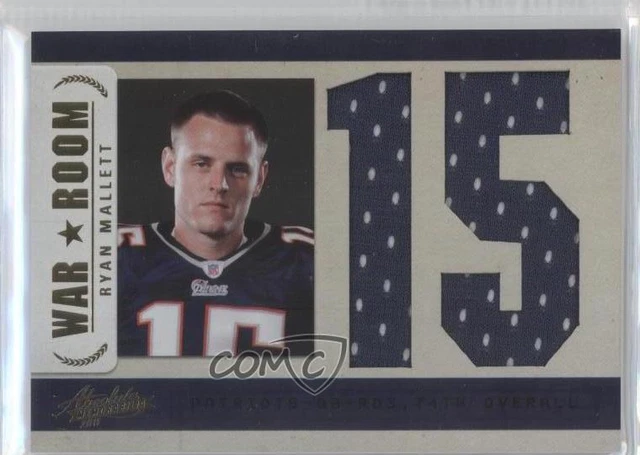 2011 Panini Absolute Memorabilia War Room /10 Ryan Mallett #28 Rookie RC
