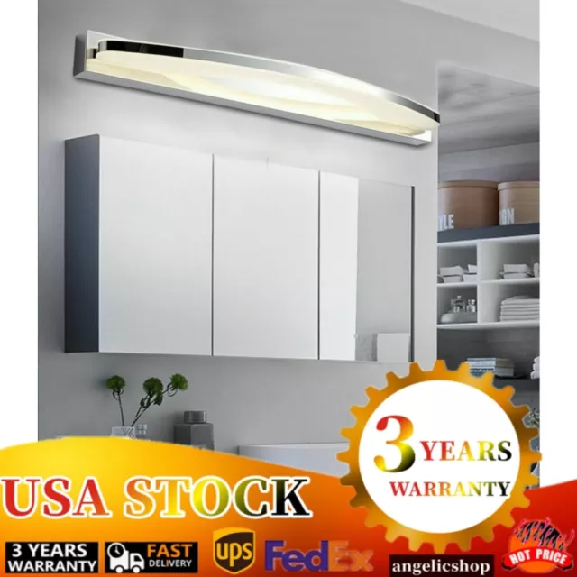 Modern Bathroom Vanity Lighting LED Light Wall Sconce Fixture Over Mirror Lamp/