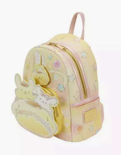 Loungefly Sanrio Pompompurin Roller Coaster Mini Backpack 3