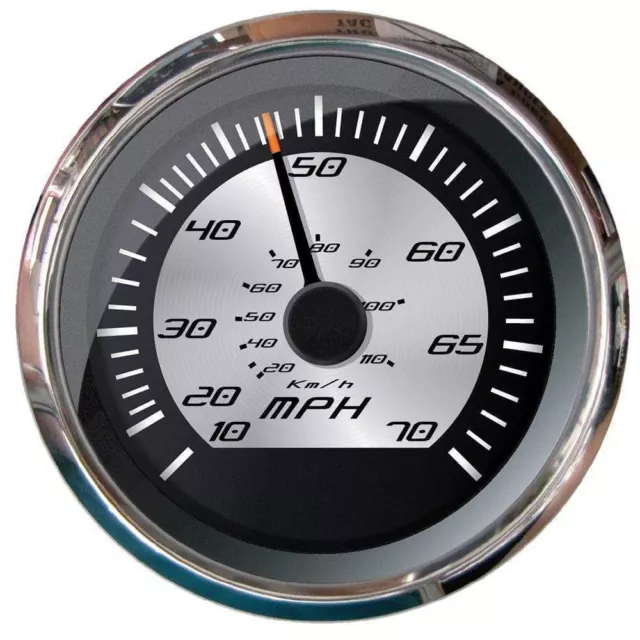 Faria Platinum 4" Speedometer 70 MPH with Pitot #22011