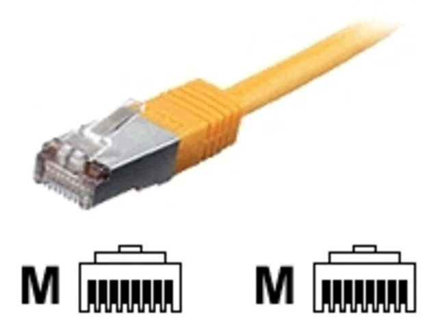 3x EQUIP Patchkabel Cat.6A 3m S/FTP PIMF LSOH gelb