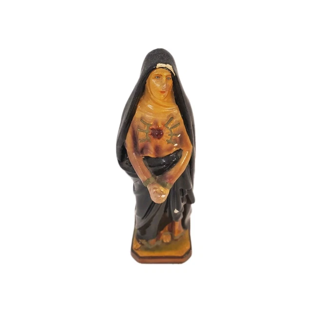 OUR LADY OF Sorrows Virgin Mary Mater Dolorosa Madonna Statue 7 Swords ...