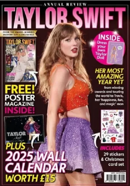 TAYLOR SWIFT ANNUAL 2024 Magazine ~ 114 Pages NEW First Edition