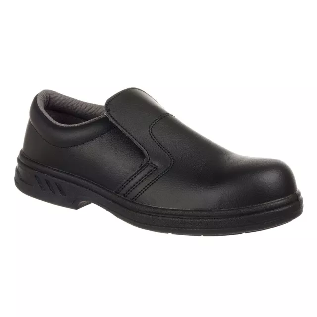 Portwest safety Shoes Steelite™ Slip On Safety Shoe S2 Kitchen Catering SRC FW81