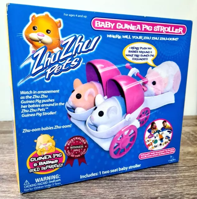 ZHU ZHU PETS - Baby Guinea Pig Stroller  - In Original Box