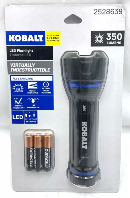 KOBALT HyperCoil LED Snake Work Light RECHARGABLE Battery 498288 Flashlight  TEST