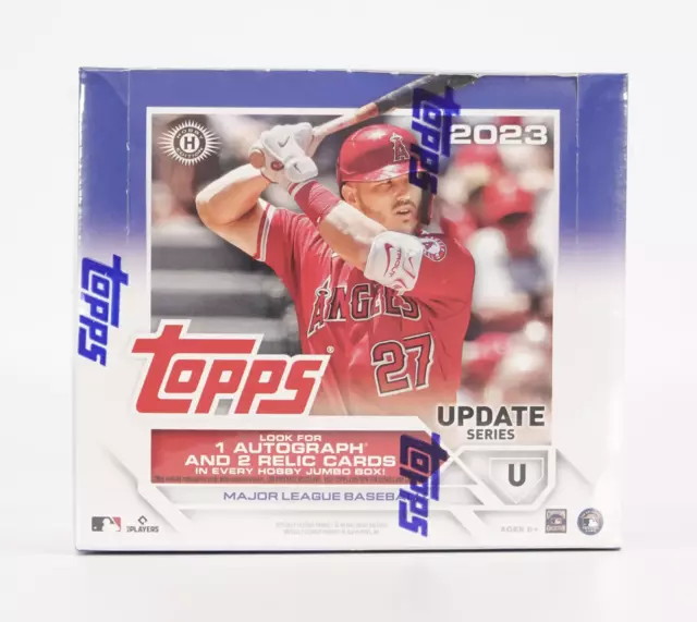 2023 Topps Update Series Baseball Factory Sealed HTA Jumbo Box