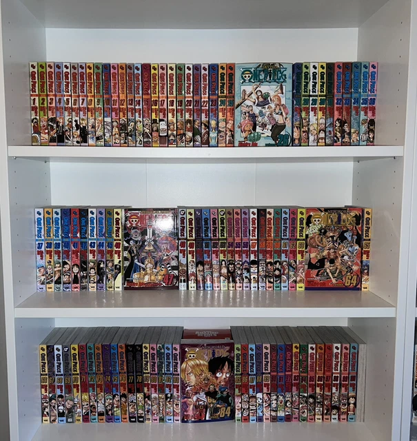 ONE PIECE MANGA Complete Set English Volumes 1100 Mint Condition