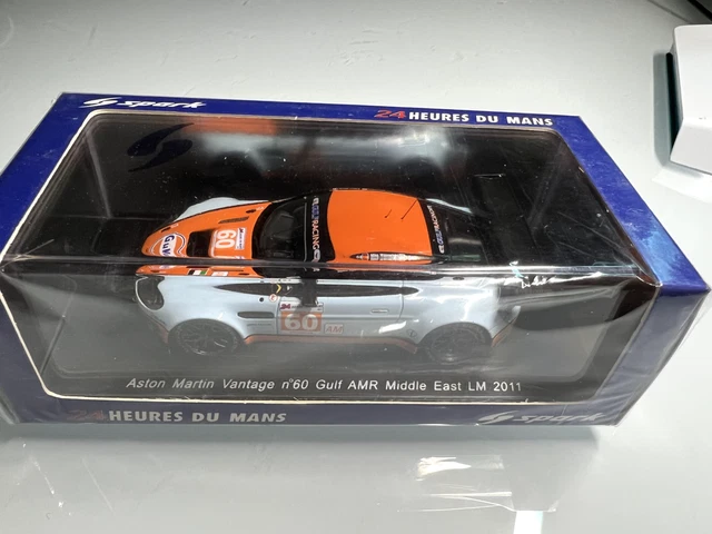 Miniature Spark 1/43 Aston Martin Vantage #97 Le Mans 2015 Art Car – S4666 Rare