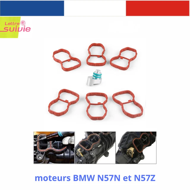 Kit Suppression Clapet/volet Bouchon Admission 6x22mm Pour BMW M47 M57 - Neuf