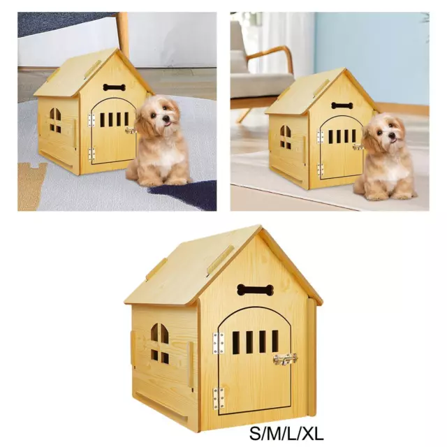 Niche en bois pour animaux de compagnie, niche pour chien et lapin, cochon