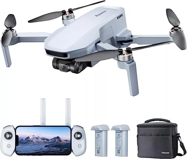 Potensic ATOM SE Combo GPS Drone con Telecamera 4K, 62 Min di Volo,  249g, 4KM F