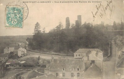 CPA/DEP 78/VUE DU CHÂTEAU DE LA FALAISE EPONE 