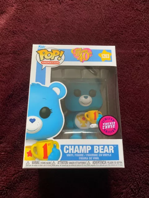 Funko Pop Champ Bear 1203 - Bisounours - Care Bears - Figurine