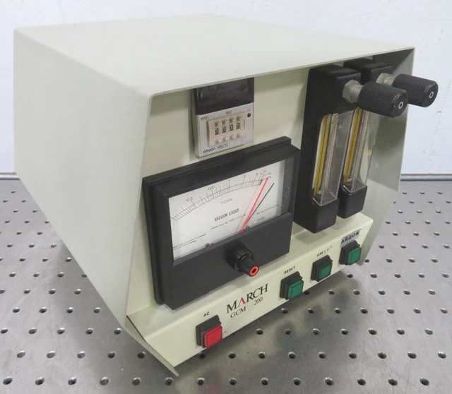 C187918 March Instruments GCM-200 Gas Control Module for PLASMOD Etcher/Asher