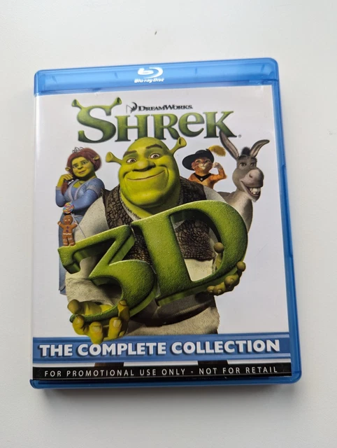SHREK 3D COMPLETE Collection 1-3 blu ray £9.99 - PicClick UK