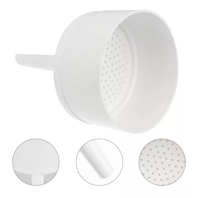Filter Paper Funnel Lab Funnel Filter Funnel Cone Strainer Plastic Sheeting