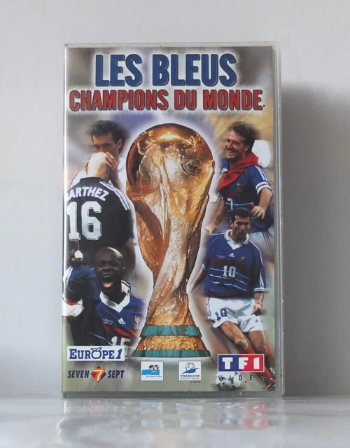 Coffret 2 VHS Mondial 98 et EURO 2000
